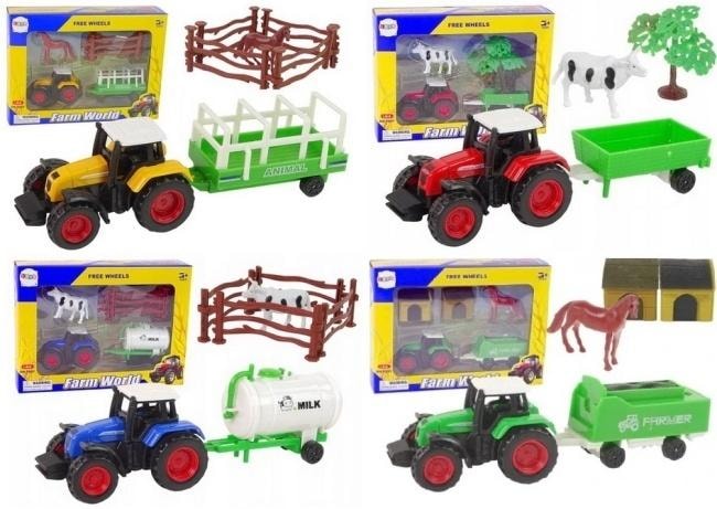Farm Tractor Set with Accessories Mix - creative fun for kids