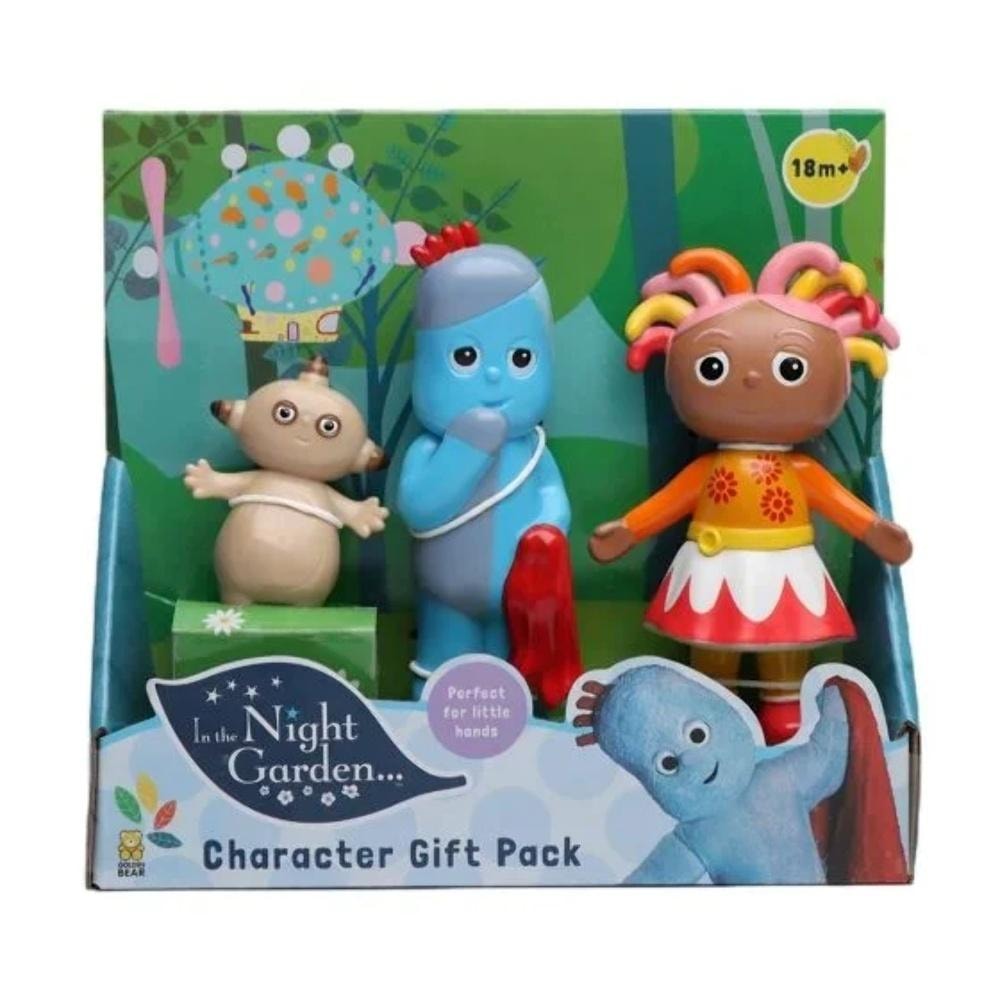 Golden Bear Figure Set In the Night Garden - Makka Pakka, Igglepiggle, Upsy Daisy
