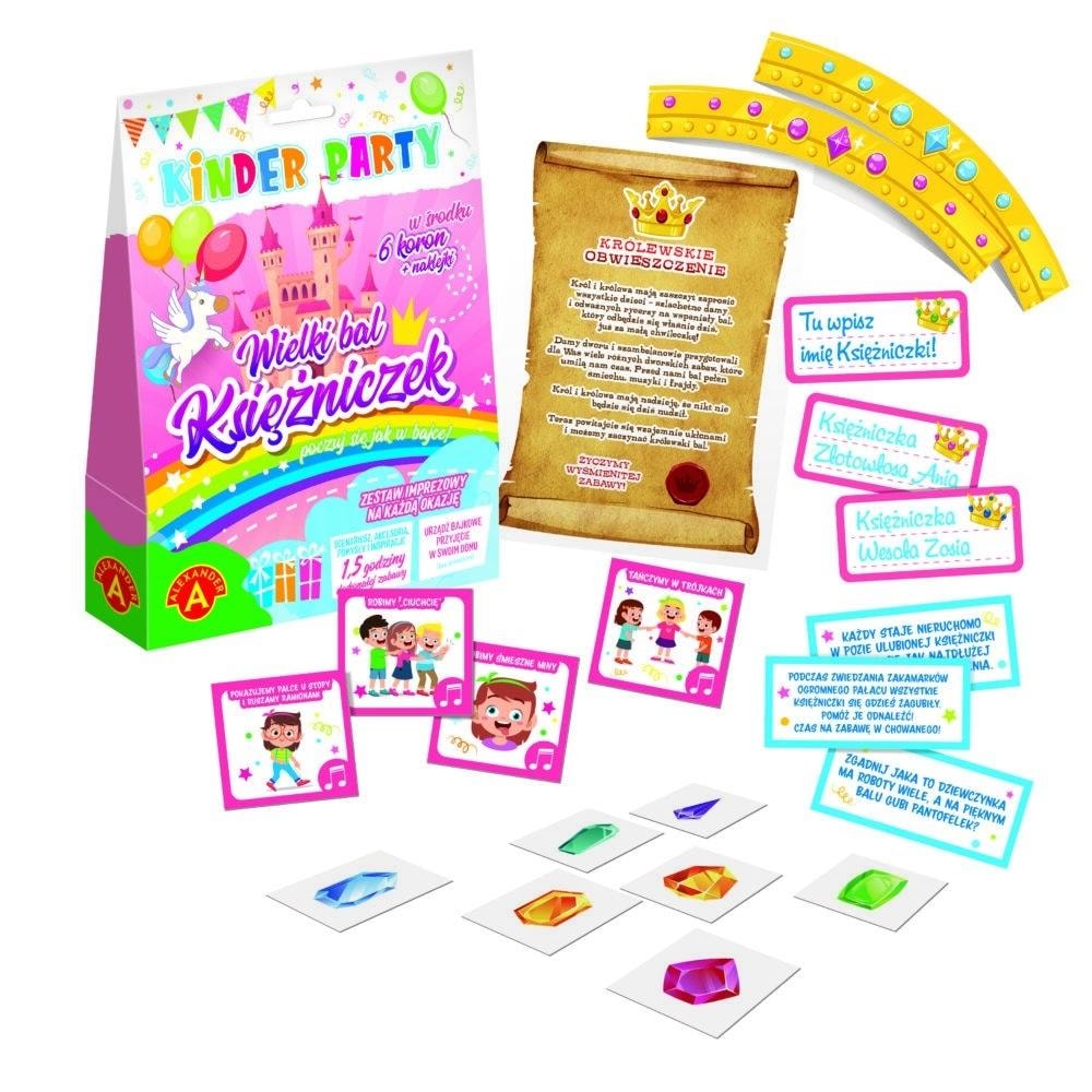 ALEX Kinder Party Set Great Princess Ball - perfect as a gift