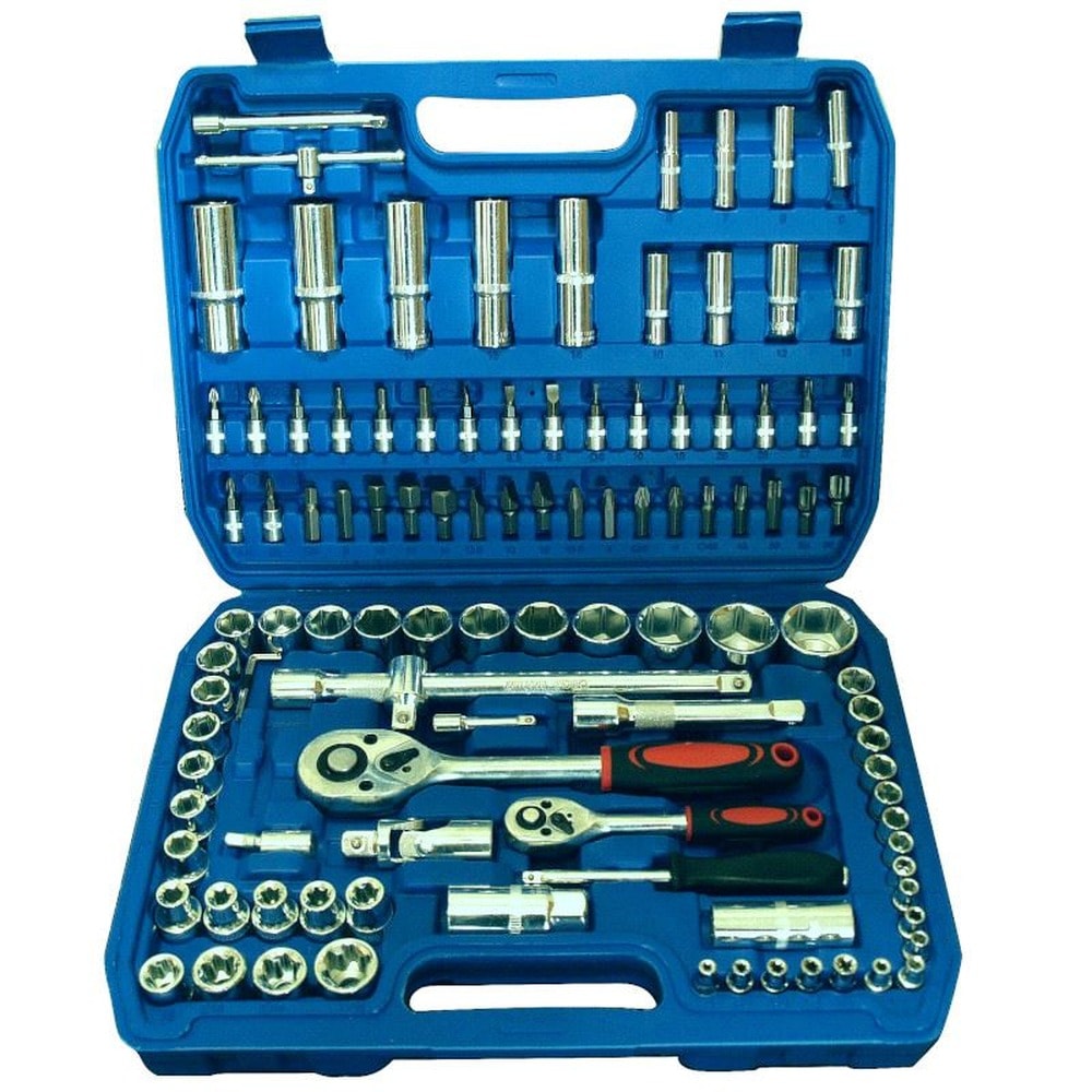 BEAST Socket wrench set 1/4'' and 1/2'' - 108 pieces - professional tool set
