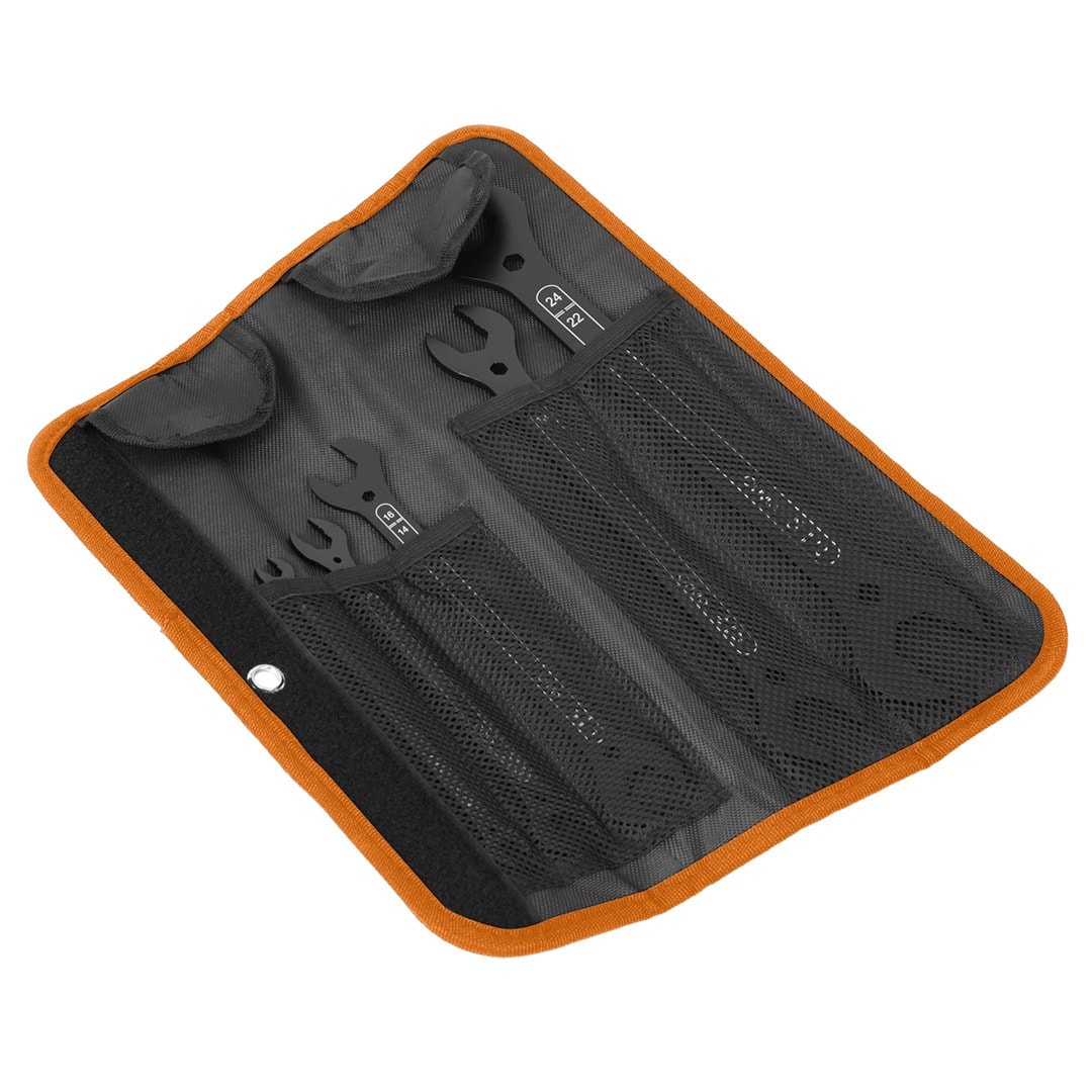 NEO TOOLS Super thin double open end wrenches 4 in 1, 6-27 mm, 5 pcs set