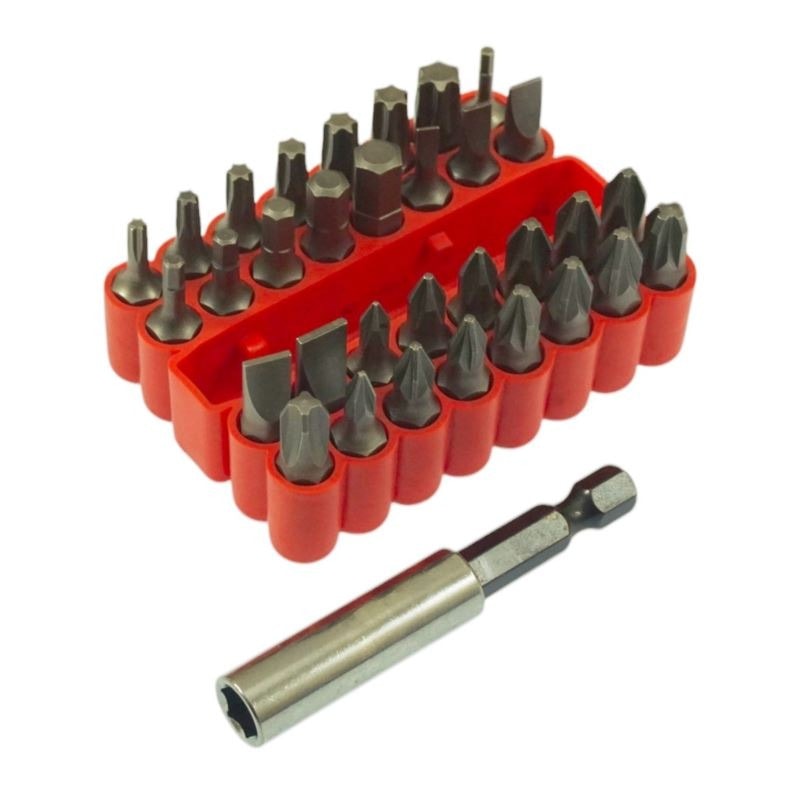 SCREWDRIVER BITS 33 PIECES - Drill Bit Set