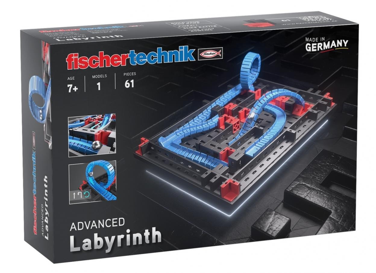 Fischertechnik Construction Set Labyrinth - Dexterity game for everyone