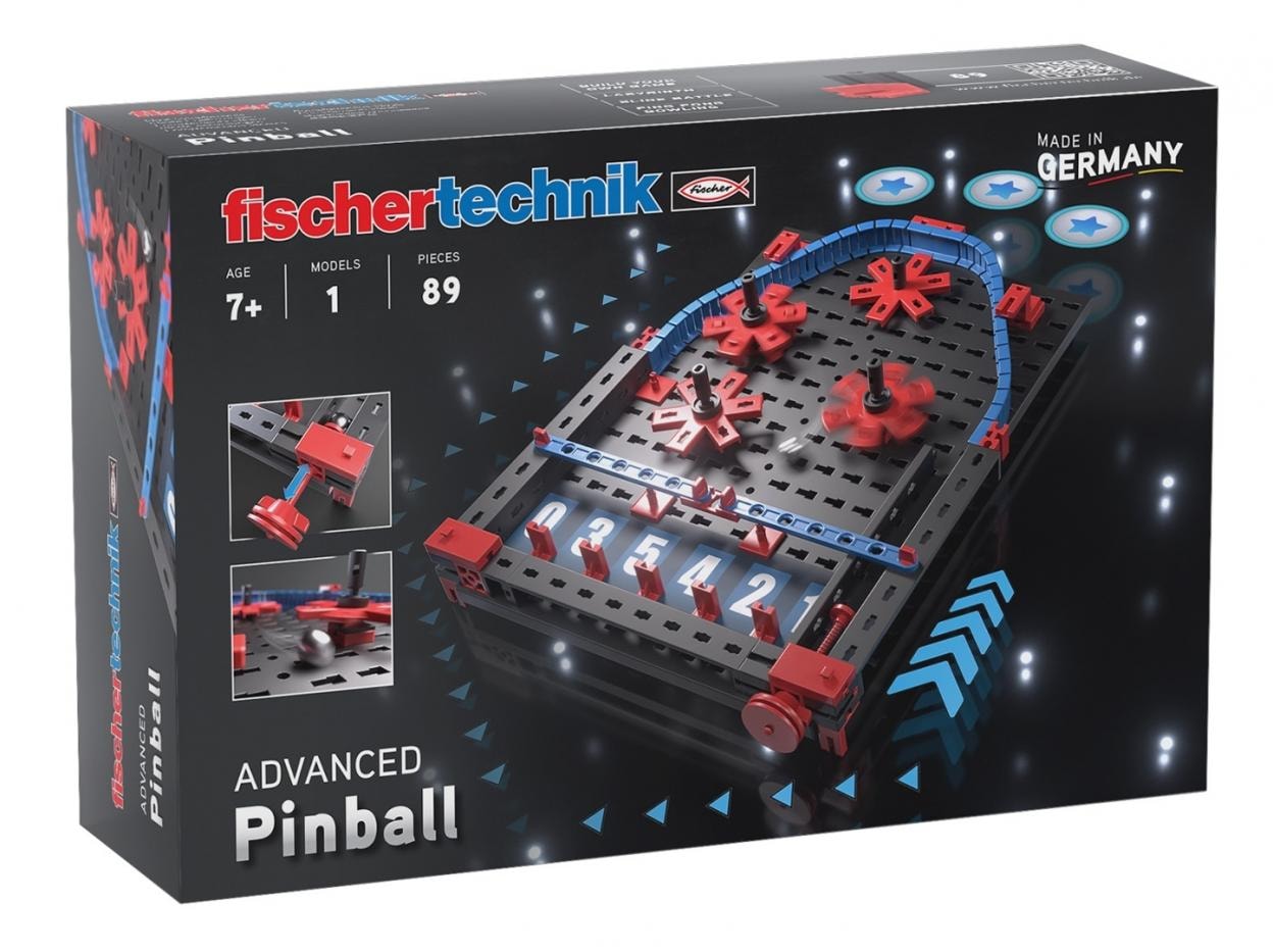 Fischertechnik Construction set Pinball - build your own arcade game