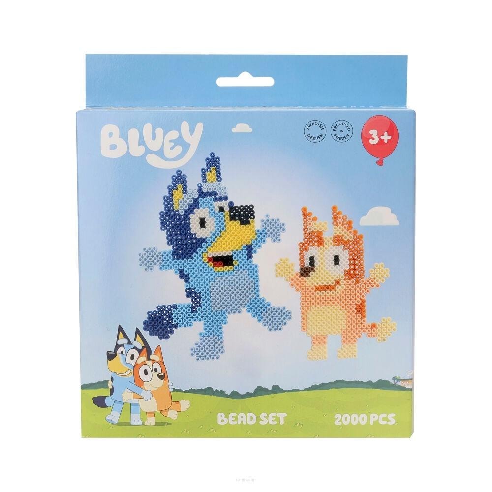 Bluey Ironing Beads Set 2000 pieces - creative fun for kids
