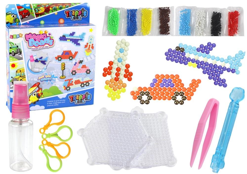 DIY Water Beads Set - 8 Colors, Transportation