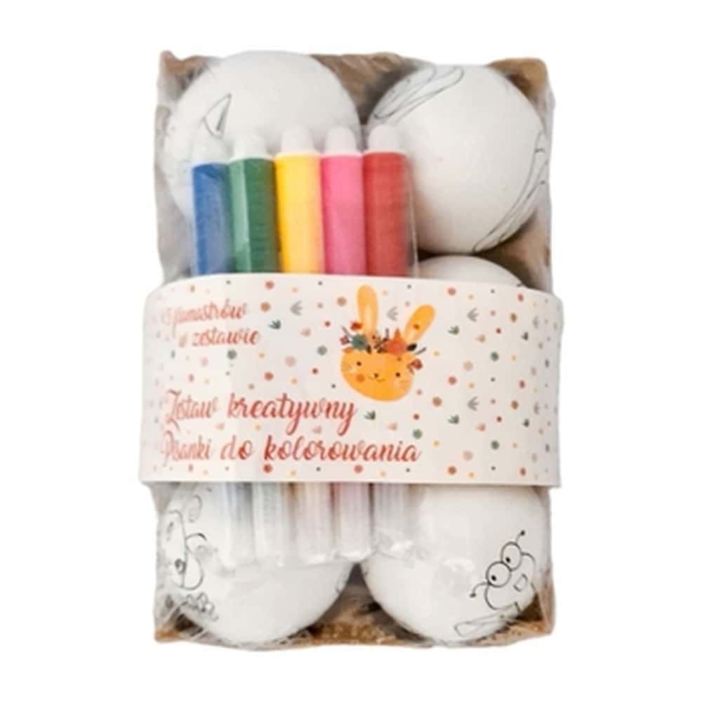 Creative set - Easter eggs for coloring - Easter fun for everyone
