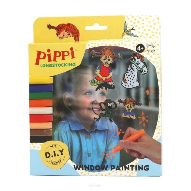 MICKI Creative set for painting windows - Pippi Longstocking