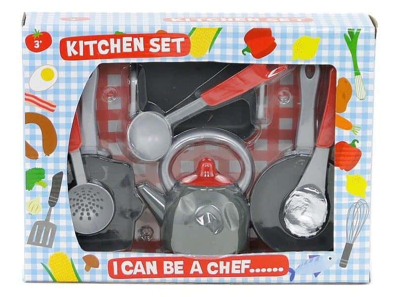Kitchen set with kettle - perfect gift for cooking enthusiasts