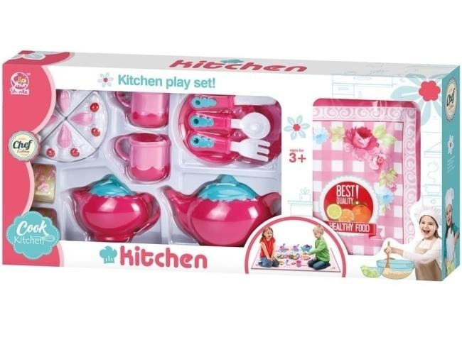 Kitchen playset with playmat - perfect gift for little chefs