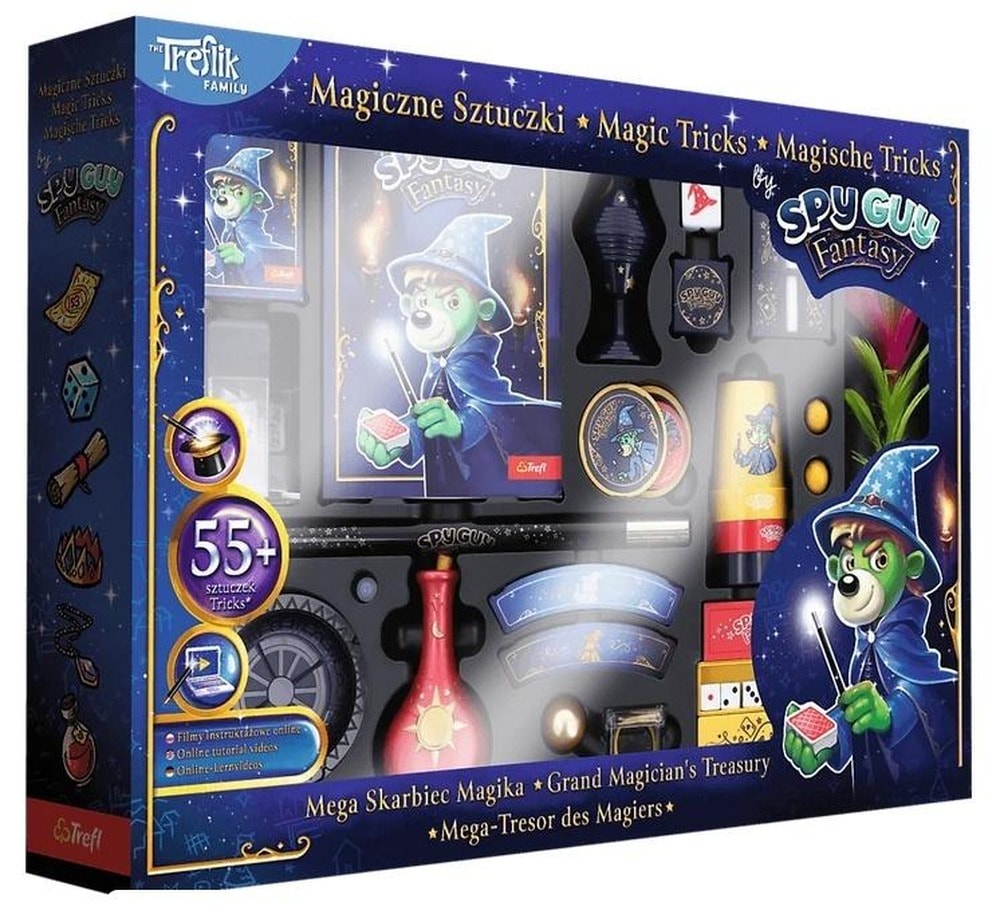 Spy Guy Fantasy Mega Magician's Treasure - Magic tricks set for everyone