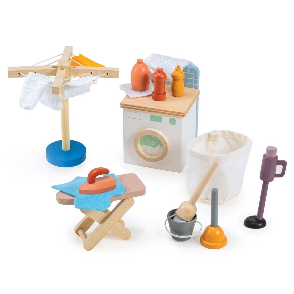Mentari Laundry furniture set - the ideal equipment for a dollhouse