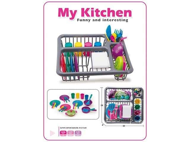 Icom Dish set with drainer - a practical addition to your kitchen