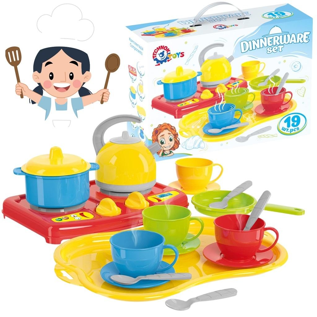 Tableware set - 5 pieces for children - ideal as a gift