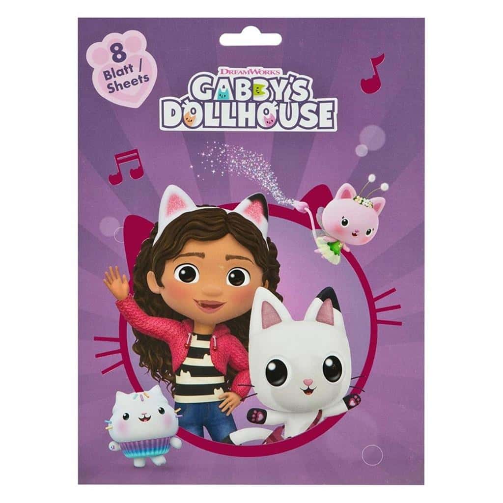 Gabby's Dollhouse - Sticker Set approx. 340 pieces