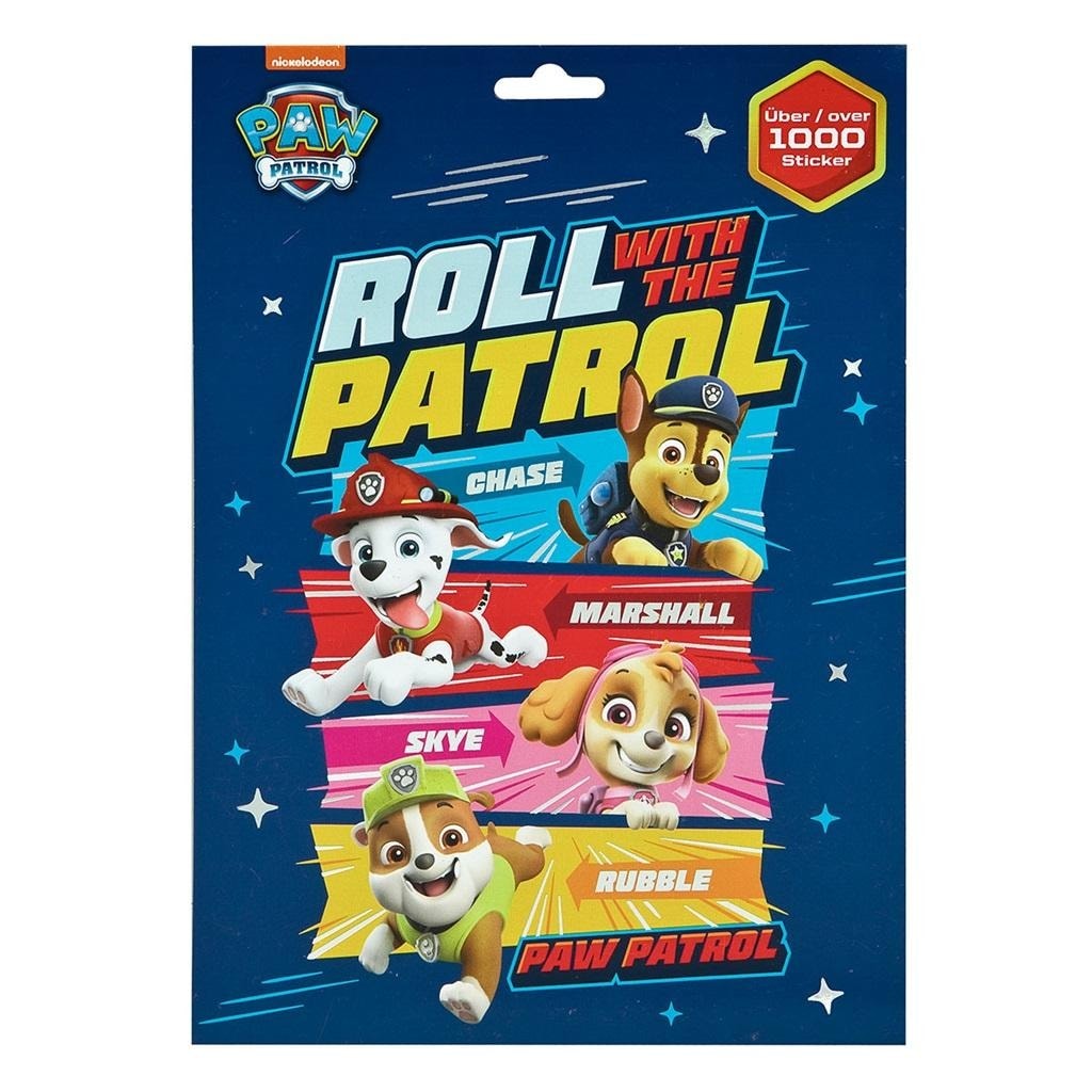 Paw Patrol Sticker Set - 1000 pieces of creative fun