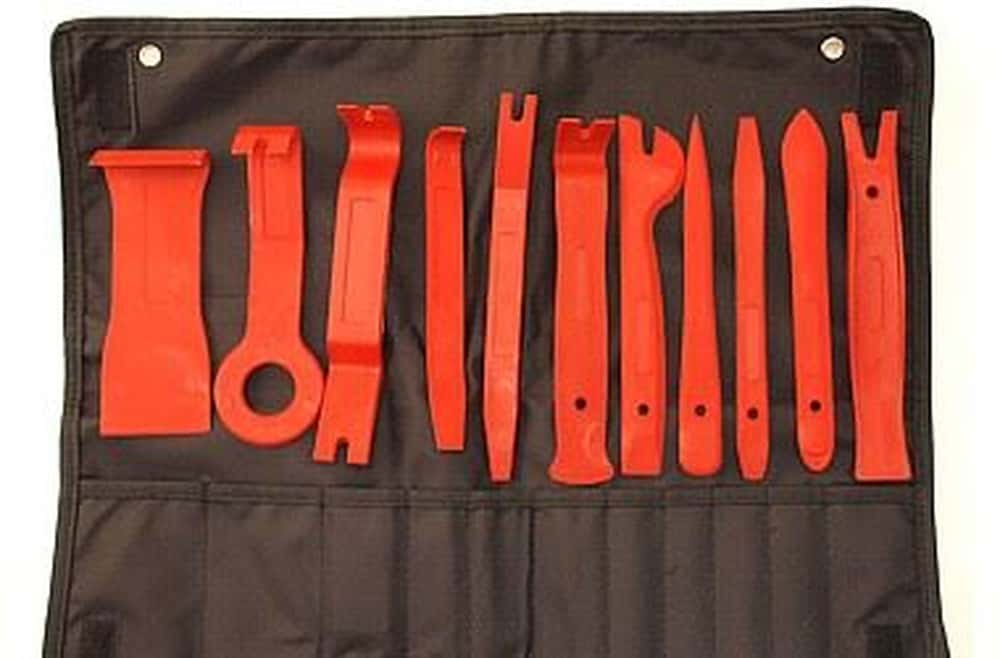 Pullers keys spoons tools for disassembly of upholstery set 11el - for every handyman