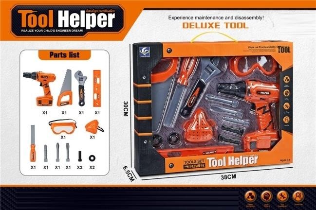 Tool Helper Deluxe - Tool set for little engineers
