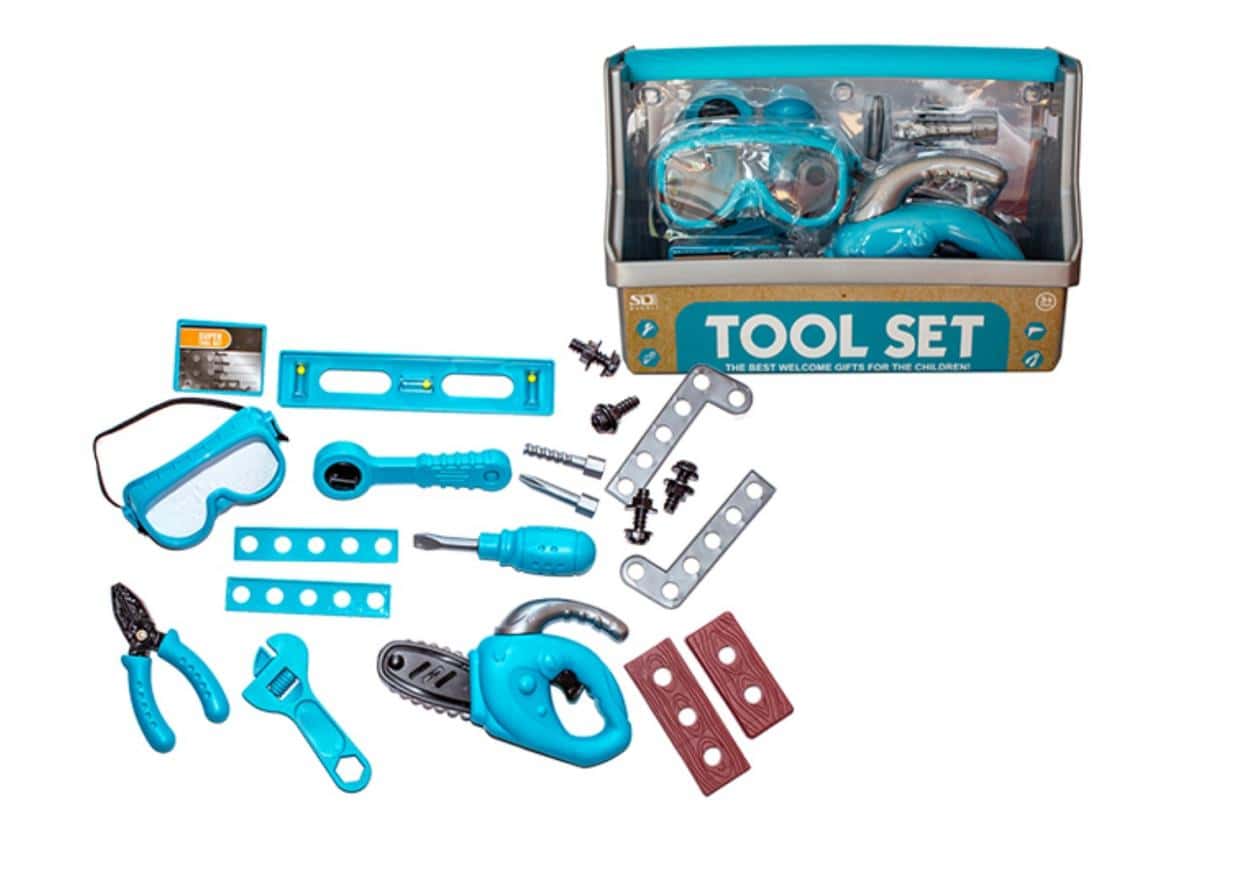Askato DIY Tool set in a case 19 pieces