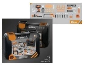 Tool set in case - 39 pieces for every DIY enthusiast