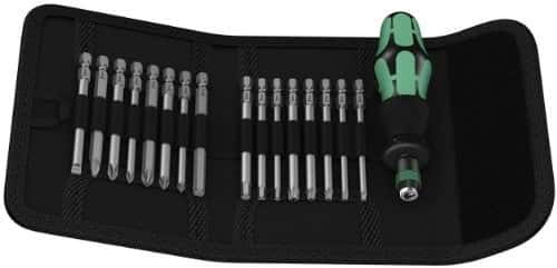 Wera Kraftform Kompakt 60 - Screwdriver Set, 17-piece