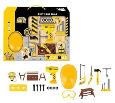 Artyk Children's tool set with helmet - little DIY enthusiast
