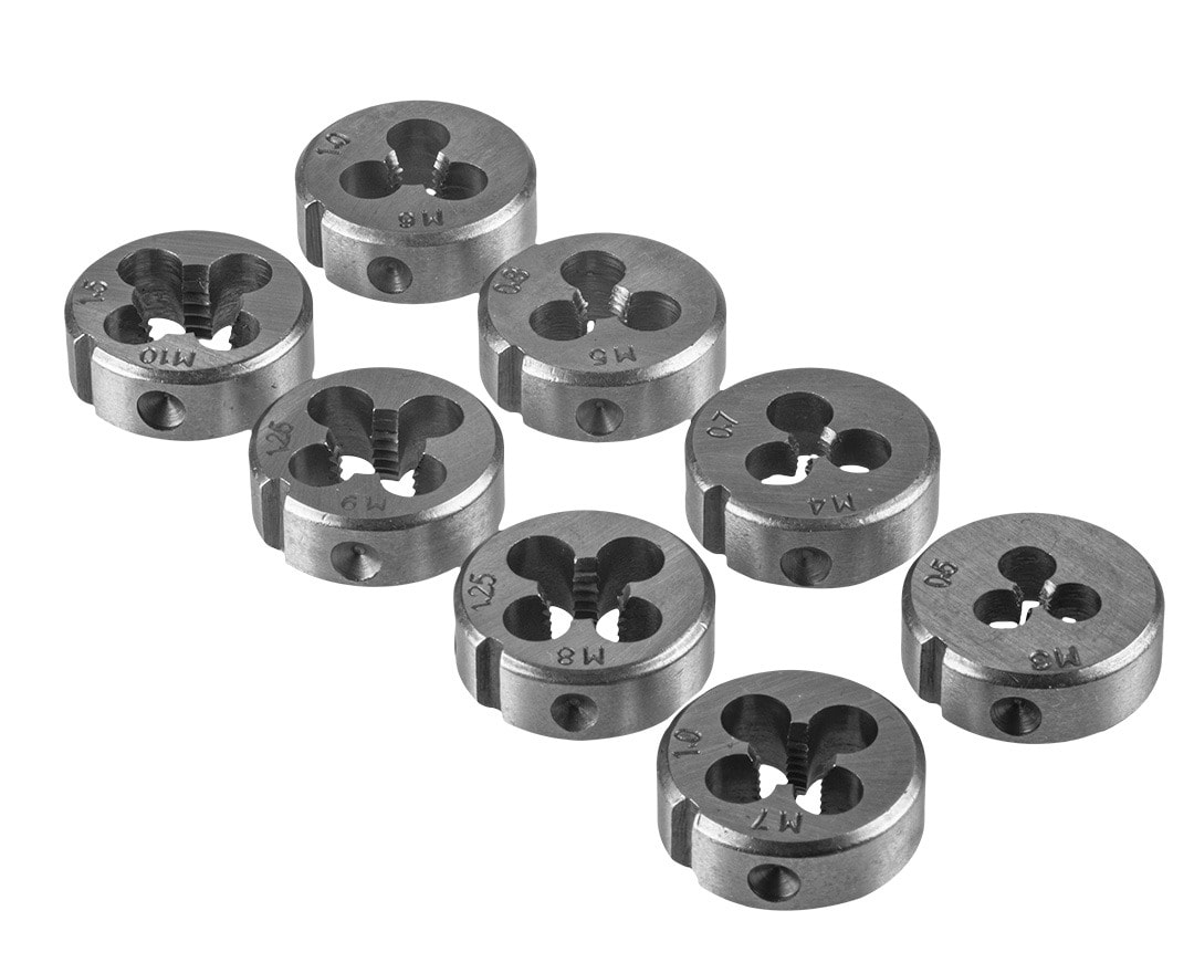 TOPEX Die and tap set M3-M12 - 20 pieces for DIY enthusiasts