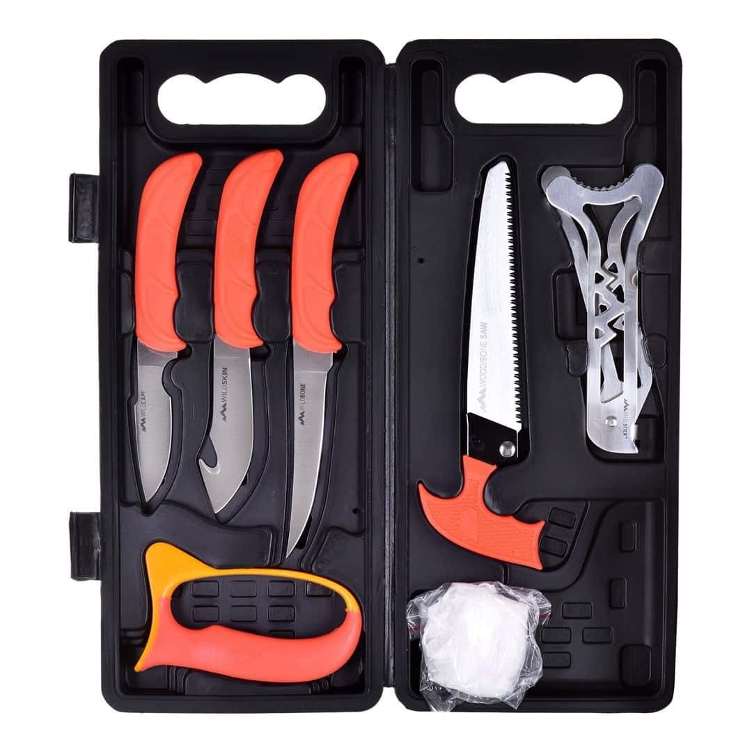 Outdoor Edge Wild Pak - Hunting Knife Set 6 pieces - perfect as a gift