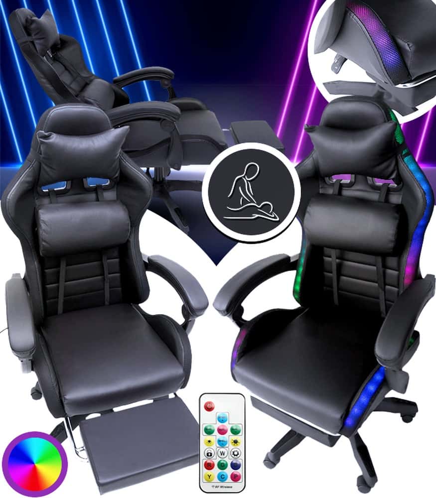 Nitro Concepts LED Kit for E-Racer - Add brilliance to your chair