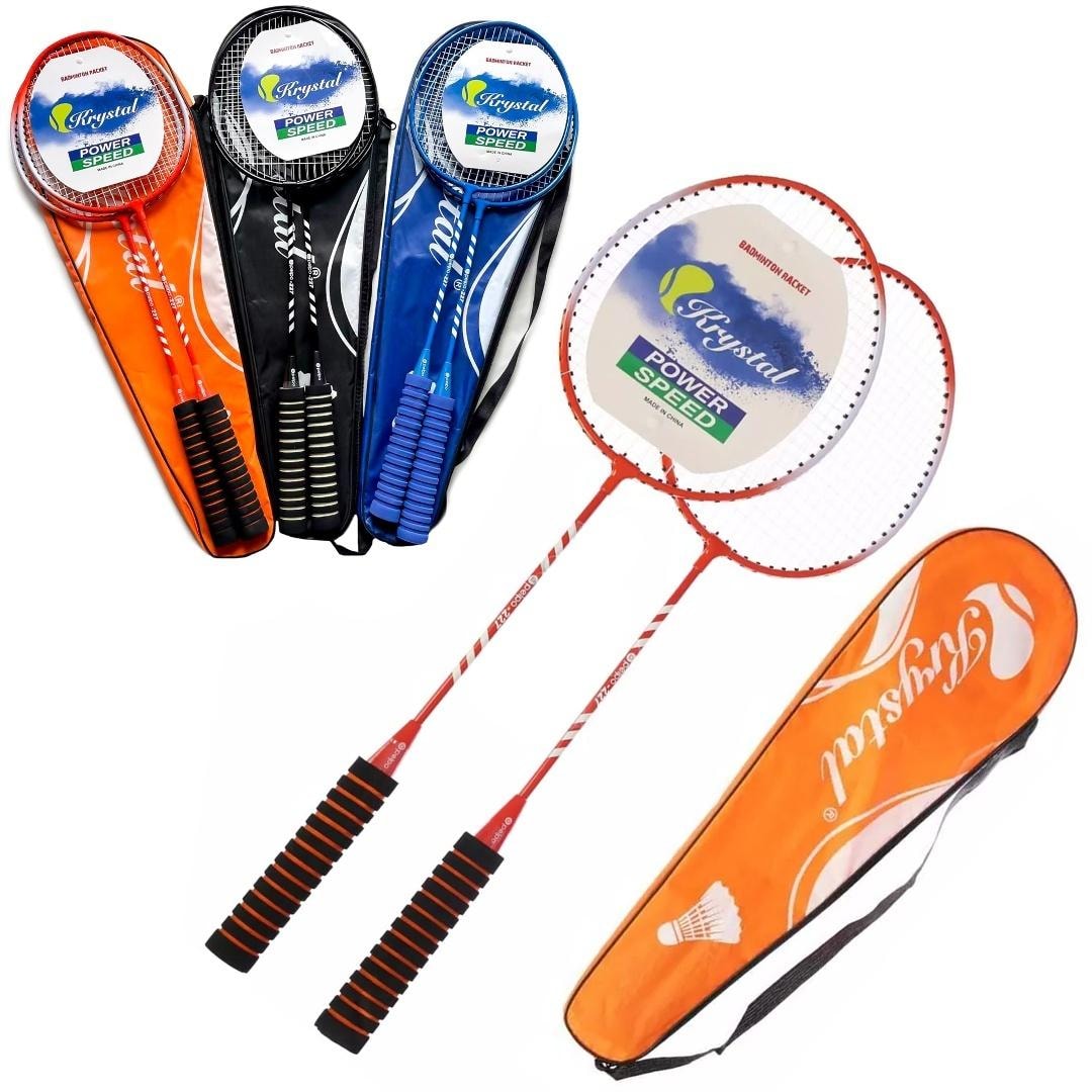Badminton racket set with cover - perfect as a gift