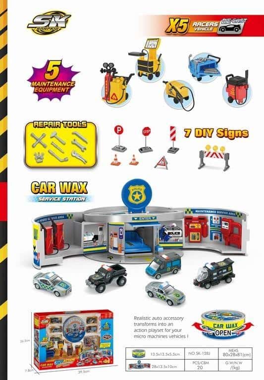 Parking Set SK-128J - Developmental Set for Children