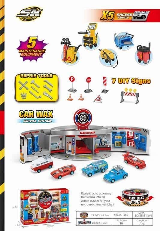 Maksik Parking Set SK-128S - The Ideal Gift for Children!