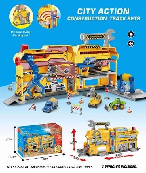 Parking Set SK-599GA - Perfect gift for a little motorsport fan