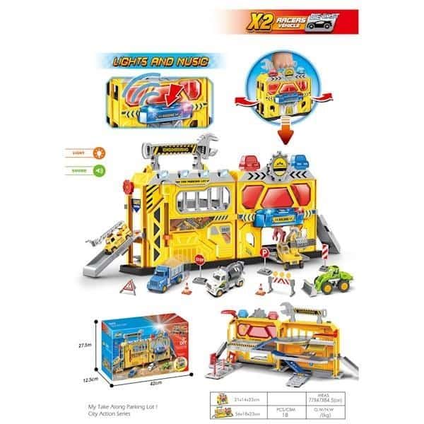 Maksik Parking Set SK-739GA - perfect gift for children