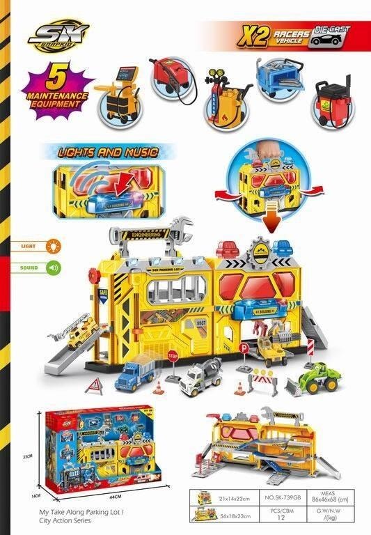 Maksik Parking Playset SK-739GB - a developmental toy for your child