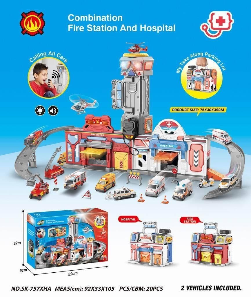 Maksik Parking set SK-757XHA - perfect gift for little motoring fans