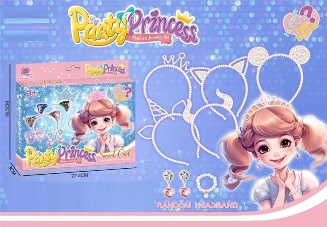 Party Princess Jewelry Set for Little Princesses