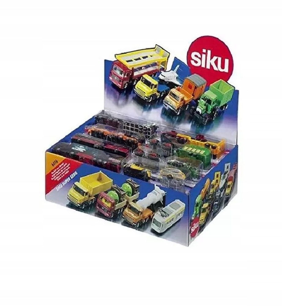 SIKU Mix 16 - Vehicle set - perfect gift for motoring fan