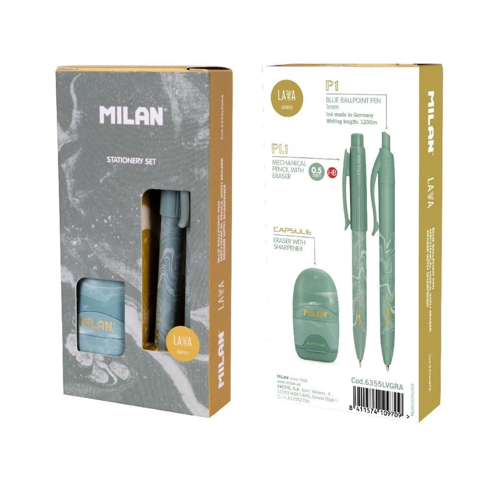 MILAN Lava gift set green - perfect gift for everyone