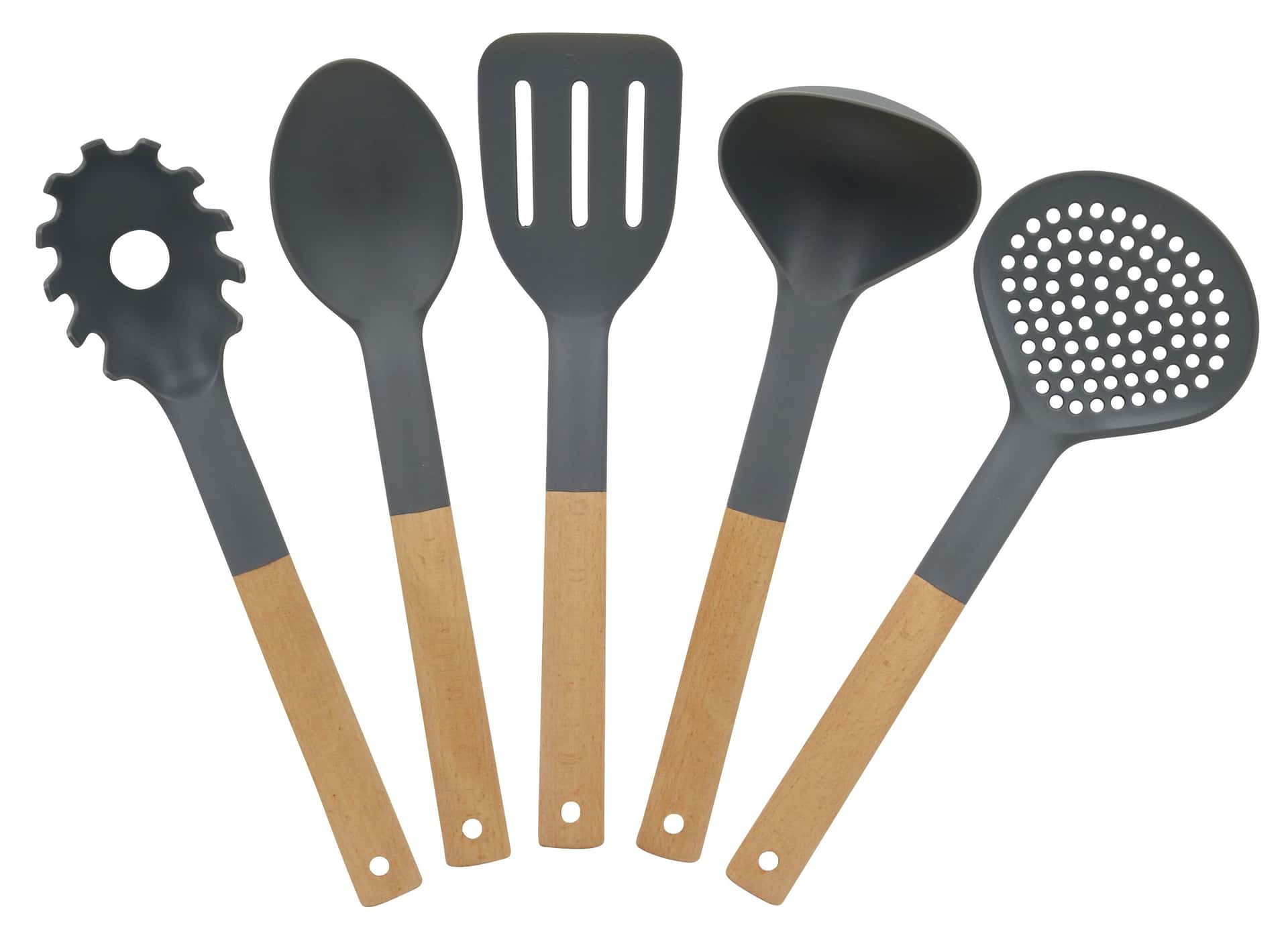 Klausberg Kitchen Utensil Set 5 pieces - ideal for Teflon