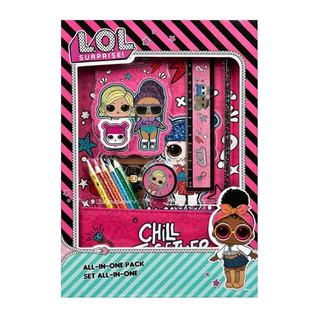 LOL Surprise School Supplies Set - 12 pieces of joy for your child!