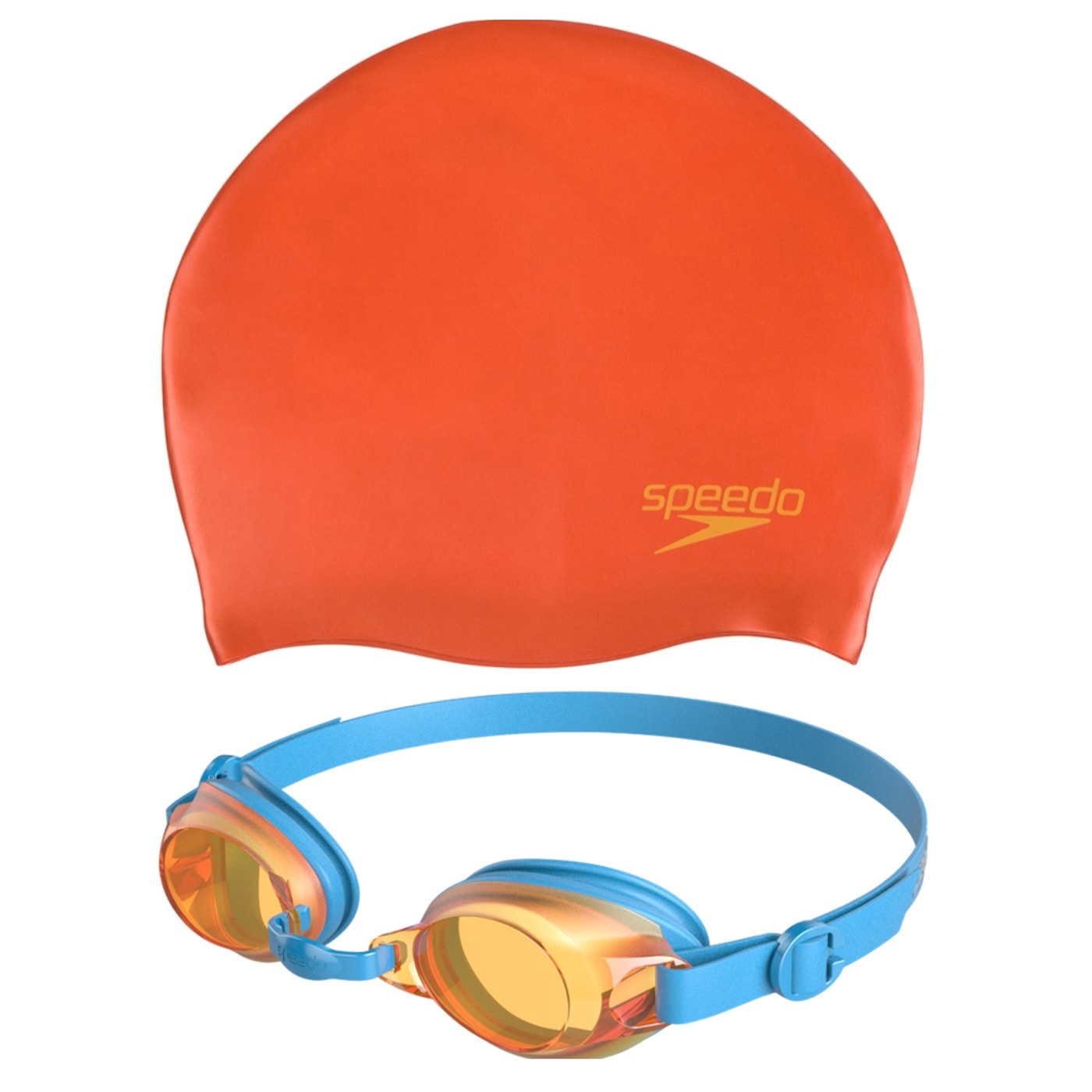 JET V2 Swimming set: cap and goggles for comfort