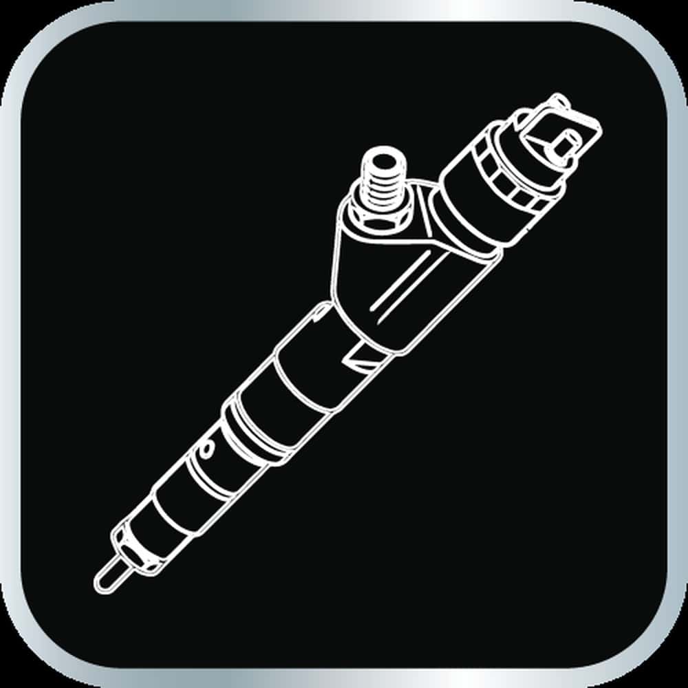 Injector puller set with slide hammer - tool set for professionals