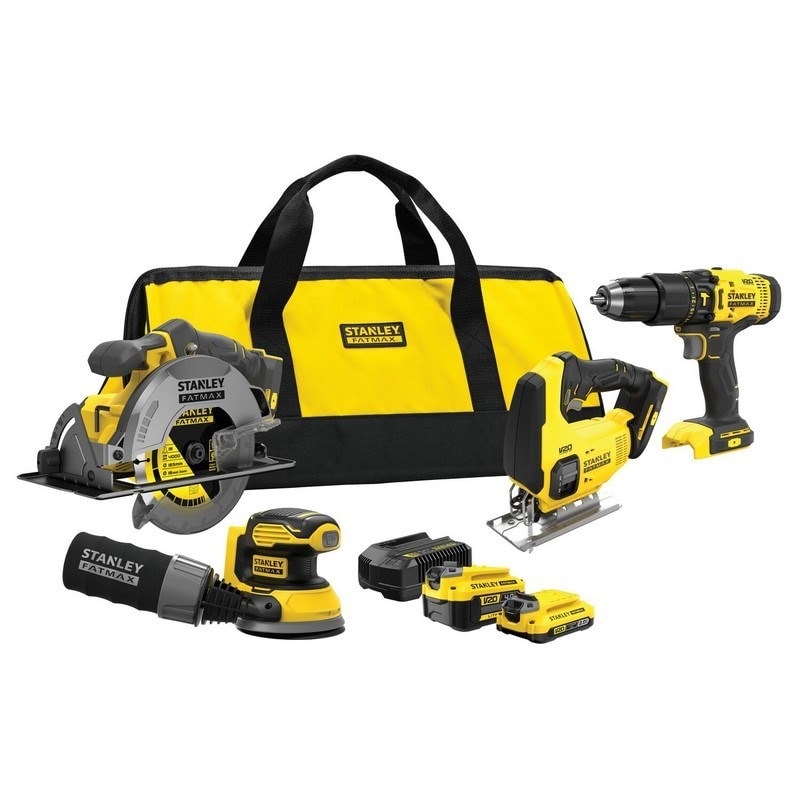 Stanley Fatmax V20 Cordless Tool Set - ideal for professionals and DIY enthusiasts