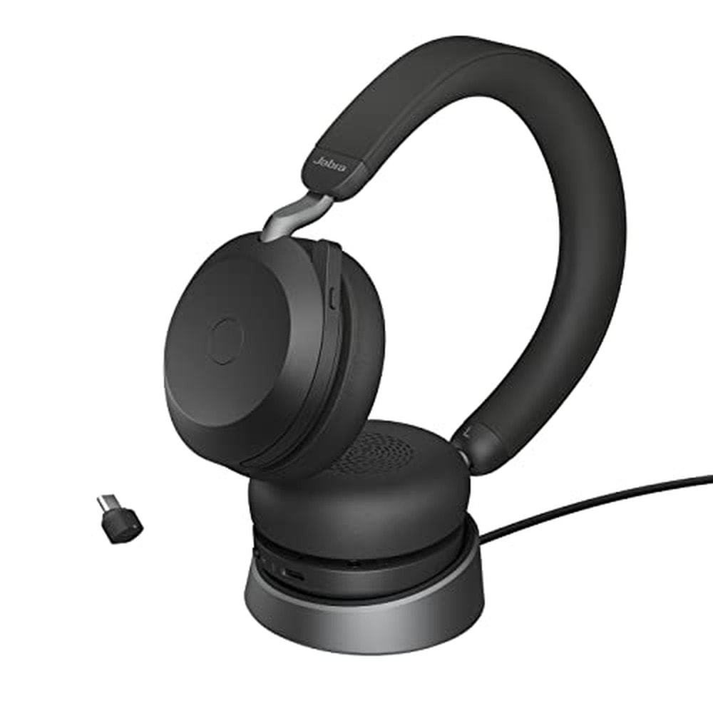 Jabra Evolve2 75 Link380c UC - Stereo headset with charging station