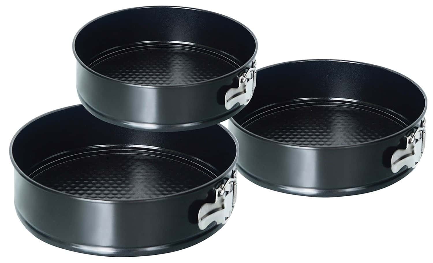 Kinghoff Springform Pan Set with Non-Stick Coating - 3 pieces perfect for baking