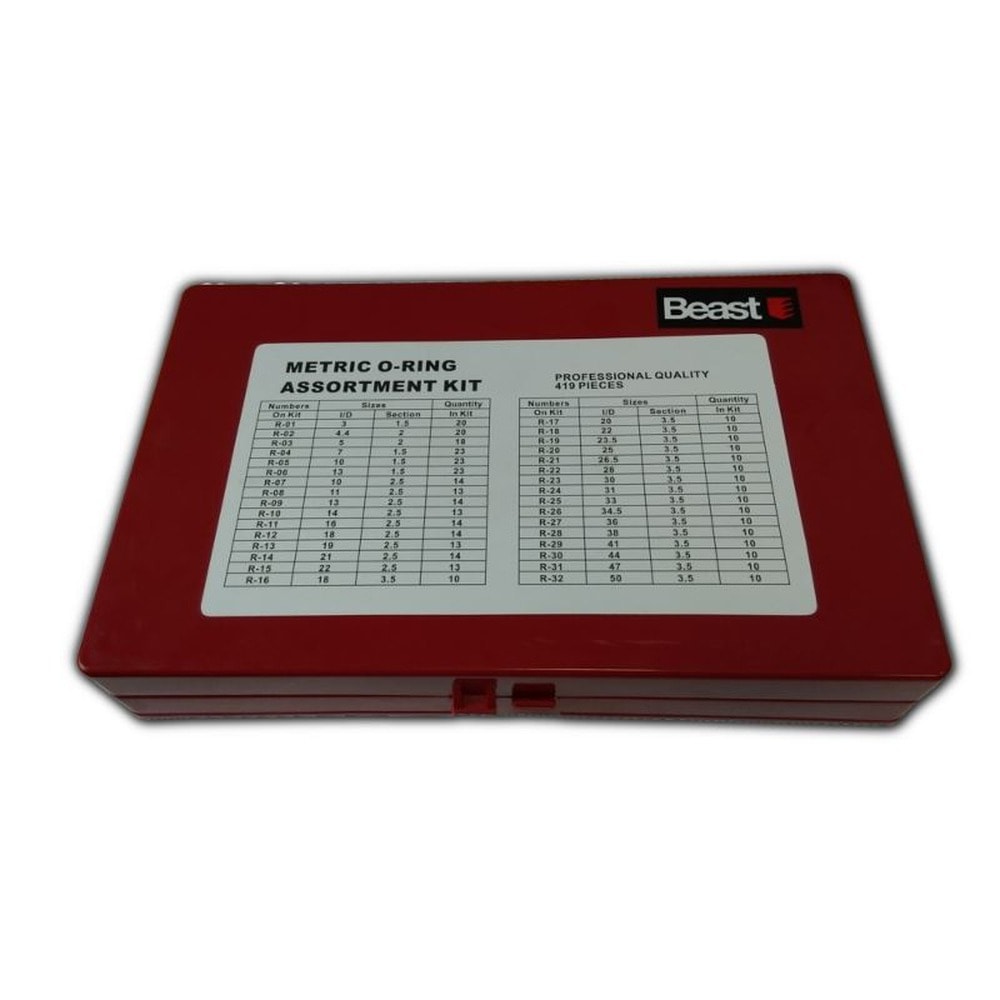 O-Ring Assortment - 419 Pieces - universal application