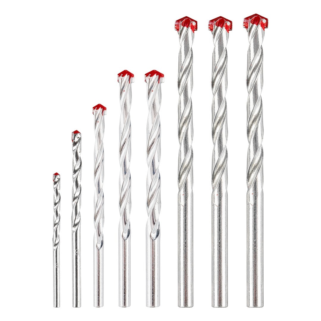GRAPHITE Concrete drill bit set 3-10 mm 8 pieces