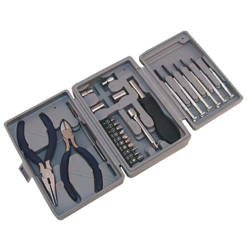 BEAST - Set of 25 precision tools: screwdrivers, pliers, nippers, tweezers - reliable helper