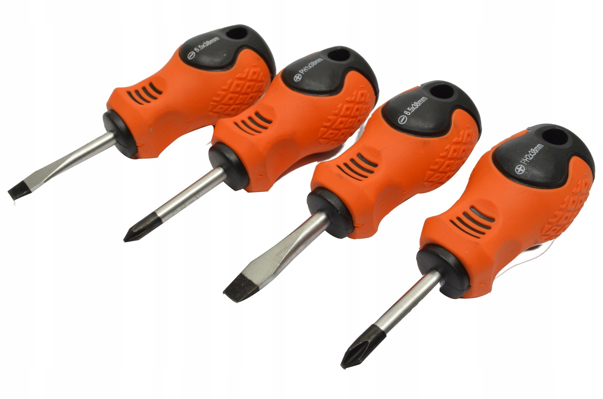 Kendo Stubby Screwdriver Set - 27 pieces for special tasks